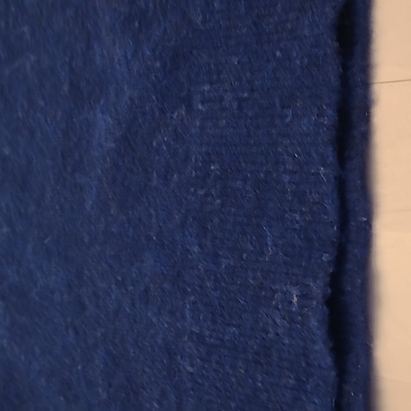 EUC Banana Republic Crew Neck Filpucci Wool Yarn Dark Blue Sweater - Picture 10 of 11